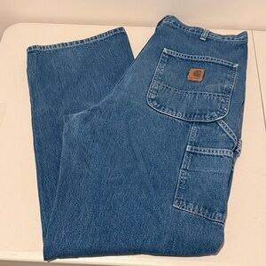 Carhartt Men's Relaxed Fit Blue Jeans
